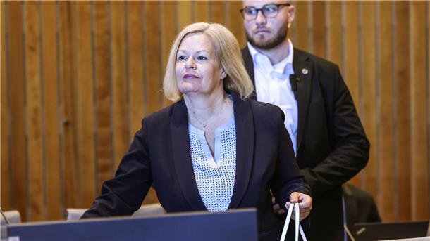 Die maßgeblichen Sicherheitsbehörden hatten laut Ex-Innenministerin Nancy Faeser vor dem Attentat von Solingen keine einschlägigen Erkenntnisse zu Issa Al H. 