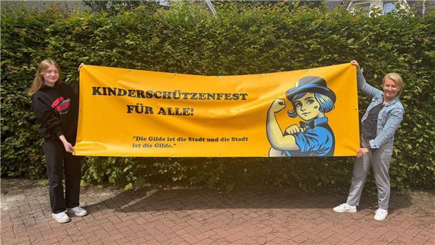 Demo für Königinnen Die Mitglieder der Initiative „Gilde für alle“ wünschen sich ein faires Kinderschützenfest.