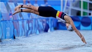 Die Mixed-Staffel-Olympiasiegerin ... 