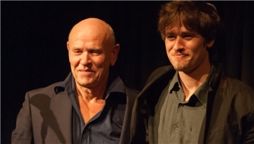 Musiker Helmut Debus und Jacob Debus