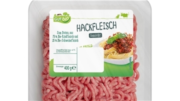 Die Nachfrage nach Bio-Fleisch ist leicht rückläufig.