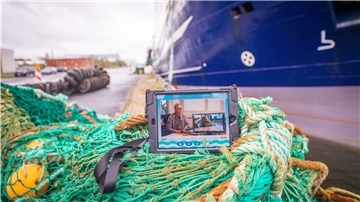 Die Navigation mit dem Tablet zu den einzelnen Stationen erfolgt mittels GPS-Ortung des Gerätestandpunktes.