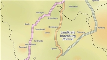 Flüssiggasleitungen Landkreis Rotenburg
