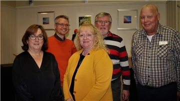 Die neuen Sprecher der Stadtteilkonferenz Geestemünde (von links): Donna Lee Garrick, Andre Kleinhanns, Ingrid Dammeyer, Michael Ring, Klaus Dahl.