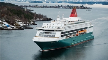 Die "Nordic Pearl" der Fährlinie Go Nordic Cruiseline