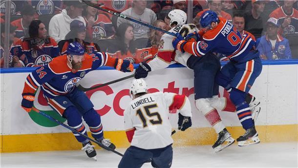 Draisaitl-Doppelpack: Oilers gewinnen Auftakt in NHL-Finals Die Oilers und Panthers lieferten sich ein intensives Auftaktmatch in die Stanley-Cup-Finals.