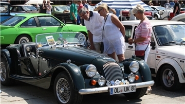 Die Oldtimer-Tage bekommen in diesem Jahr mehr Platz in der Nordenhamer Innenstadt.