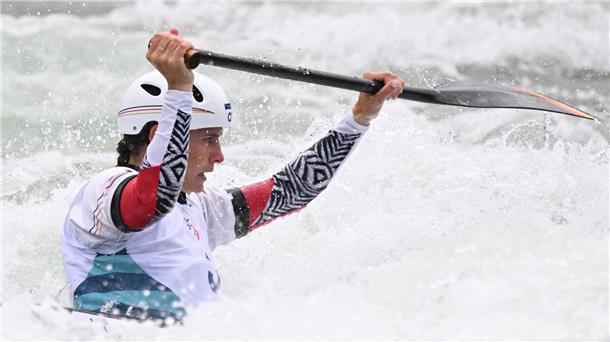 Olympia-Zweite Lilik gewinnt beim Kanuslalom-Weltcup Die Olympia-Zweite Elena Lilik fuhr beim Weltcup in Tacen zum Sieg. (Archivbild)