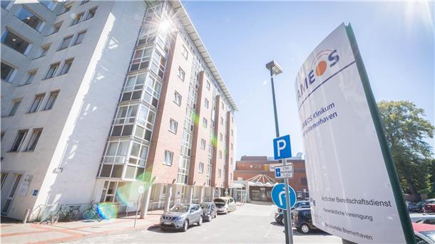 Die Omikron-Variante fordert die Kliniken heraus, auch das Ameos-Klinikum in Bremerhaven Mitte.