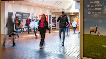 Die Passage in der ehemaligen Karstadt-Immobilie.