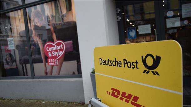 Die Deutsche-Post-Filiale in der Nordenhamer Innenstadt.