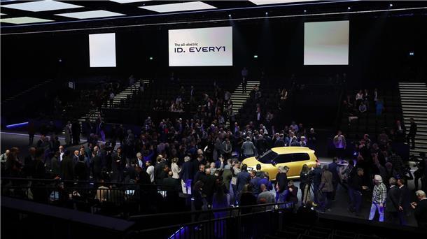 VW zeigt elektrischen Up-Nachfolger Die Präsentation des geplanten Elektro-Einstiegsmodells von VW ist eine Weltpremiere.