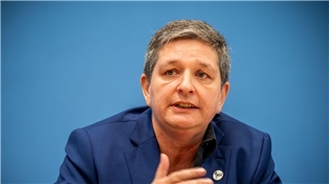 Die Präsidentin des Bundesamtes für Sicherheit in der Informationstechnik (BSI): Claudia Plattner.