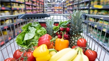 Die Preise für Obst und Gemüse im Supermarkt steigen nicht mehr so schnell.  