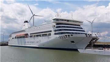 Die „Romantika“ wird vorübergehend zwischen Cuxhaven und dem norwegischen Kristiansand verkehren.