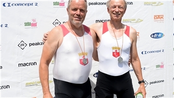 Uwe Berger (links) und Hans-Werner Moye