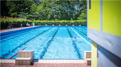 Die Saison im Freibad endet am Sonntag, 4. September. Der Sommer war großartig für das Bad.