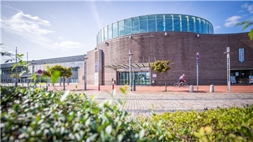 Eingangsbereich der Stadthalle