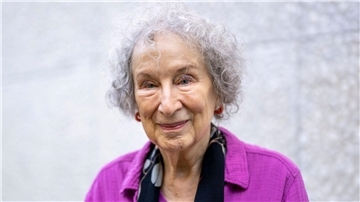 Die Schriftstellerin Margaret Atwood kommt zu einer Lesung beim 22. Internationalen Literaturfestival Berlin (2022).