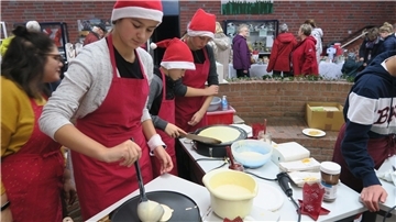 Die Schüler der Oberschule Am Luisenhof organisieren wieder einen Weihnachtsmarkt. 