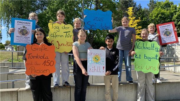 Die Schülerschaft der Bremervörder Findorff-Realschule freuen sich auf viele Besucherinnen und Besucher.