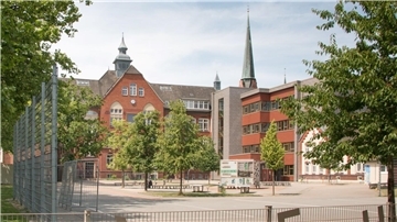 Die Schule am Ernst-Reuter-Platz konnte mit den Bundesmitteln eine Textilwerkstatt aufbauen.