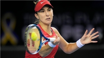 Die Schweizer Olympiasiegerin Belinda Bencic feiert ihr Comeback in Hamburg.