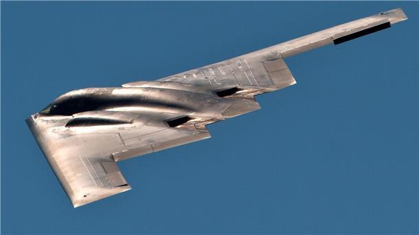 Die schwere Bombe vom Typ GBU-57 kann nur von B-2-Tarnkappenbombern der US-Luftwaffe abgeworfen werden. 