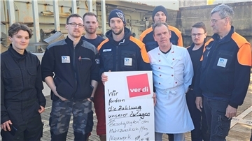 Die Seeleute vom Mehrzweckschiff „Neuwerk“ warten seit mehr als einem halben Jahr auf die Auszählung ihrer Zuschläge.