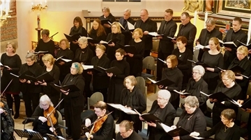 Das Foto zeigt die Sittenser Kantorei. 