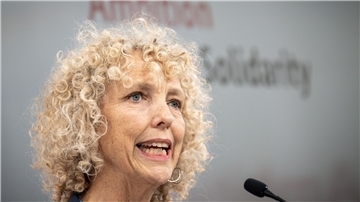 Die Sonderbeauftragte der Bundesregierung für internationale Klimapolitik, Jennifer Morgan.