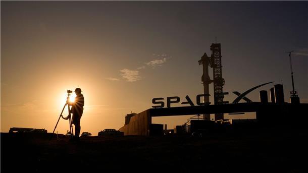 „Starship“ kann auch dritten Test nicht abschließen Die SpaceX-Megarakete „Starship“ vor dem Start.