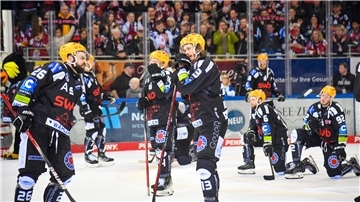 Eishockeyspieler in Aktion