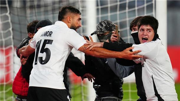 Die Spieler konnten die Lage nicht beruhigen.