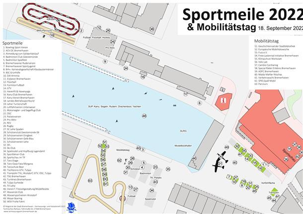 Sportmeile Plan