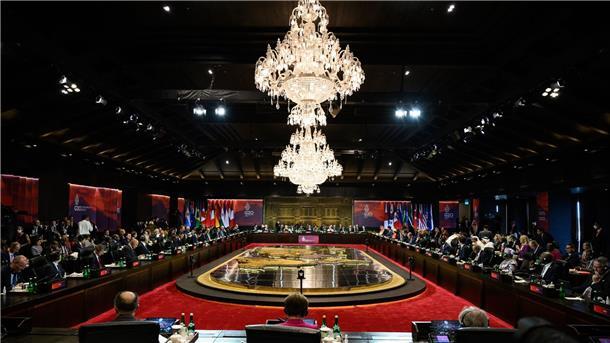 Die Staats- und Regierungschefs der G20.