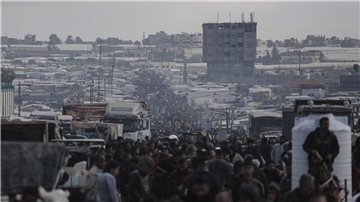 Die Stadt Rafah im Gazastreifen liegt an der Grenze zu Ägypten.