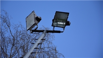Flutlichtmast