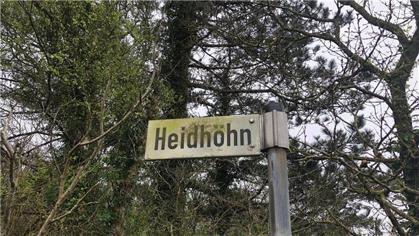 Straßenschild 