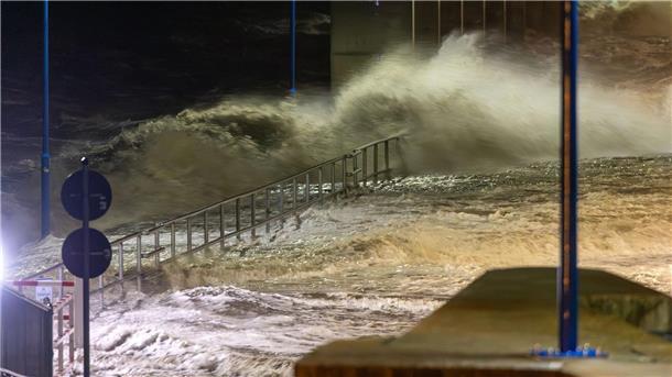 Ruhige Sturmflutsaison an Nord- und Ostsee Die Sturmfluten der vergangenen Herbst- und Wintersaison waren vergleichsweise harmlos.