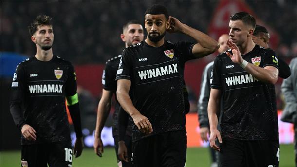 Abreibung und Anreise-Ärger: Viel Frust beim VfB Die Stuttgarter müssen zunehmend um das Weiterkommen in der Champions League bangen.