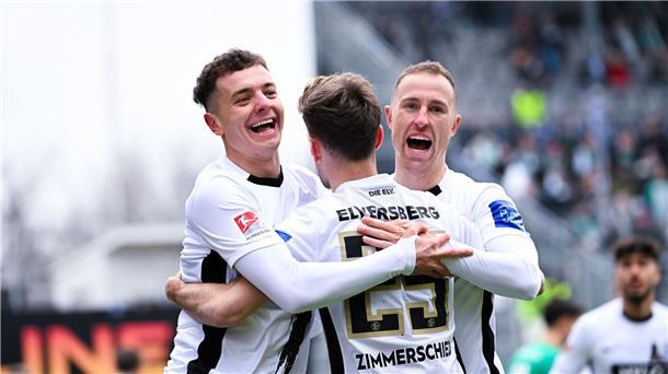 Sieg gegen Fürth: Elversberg bleibt oben dran Die SV Elversberg hat das Zweitliga-Heimspiel gegen Greuther Fürth gewonnen.