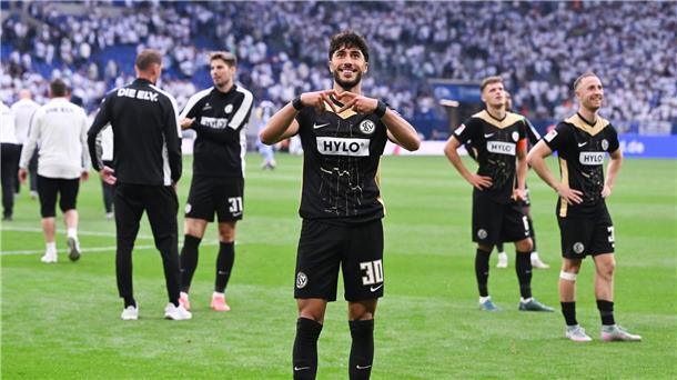 Die SV Elversberg spielte eine starke Saison und wurde Dritter in der zweiten Liga.