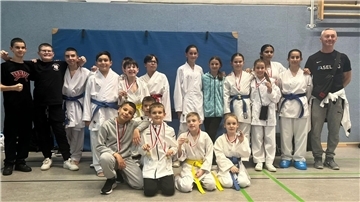 Die Talente der Karateschule Nippon lieferten beim Starter-Cup starke Leistungen ab