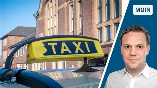 Vermeintliche Taxi-Demo an der Deichstraße zieht Blicke auf sich  Die Taxi-Fahrer in Bremerhaven haben neue Tarife.