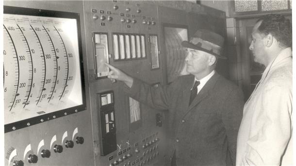 Die Technik im Gaswerk.