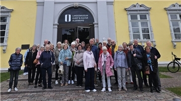 Die Teilnehmerinnen und Teilnehmer des jüngsten Ausflugs des Kultur- und Heimatkreises Bremervörde unter dem Motto "KulTour".