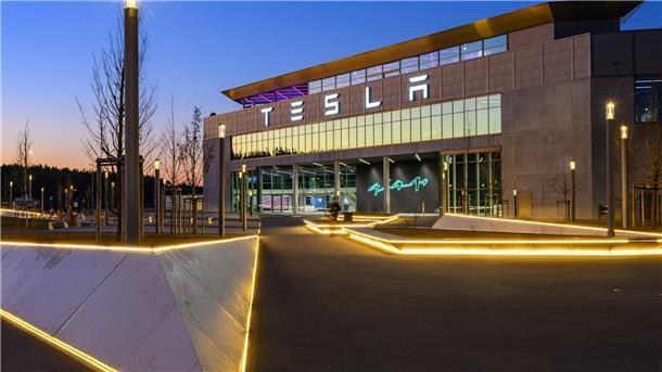 Die Tesla-Gigafactory Berlin-Brandenburg wurde vor drei Jahren eröffnet (Archivbild).