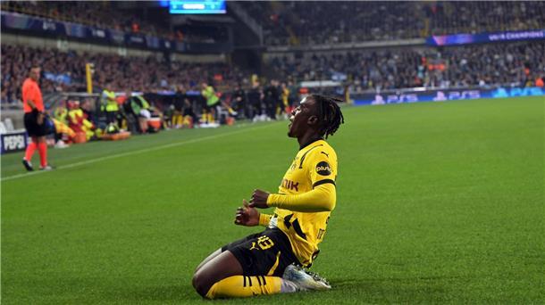 Erst „zäh“, dann mit Gittens: BVB feiert 3:0 in Brügge Die Tore von Jamie Gittens verhalfen dem BVB zum Sieg.