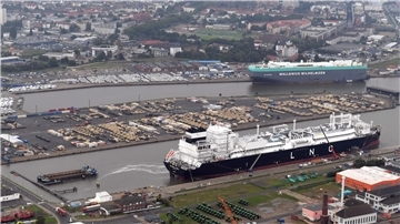 „Transgas Force“ bei der Lloyd Werft